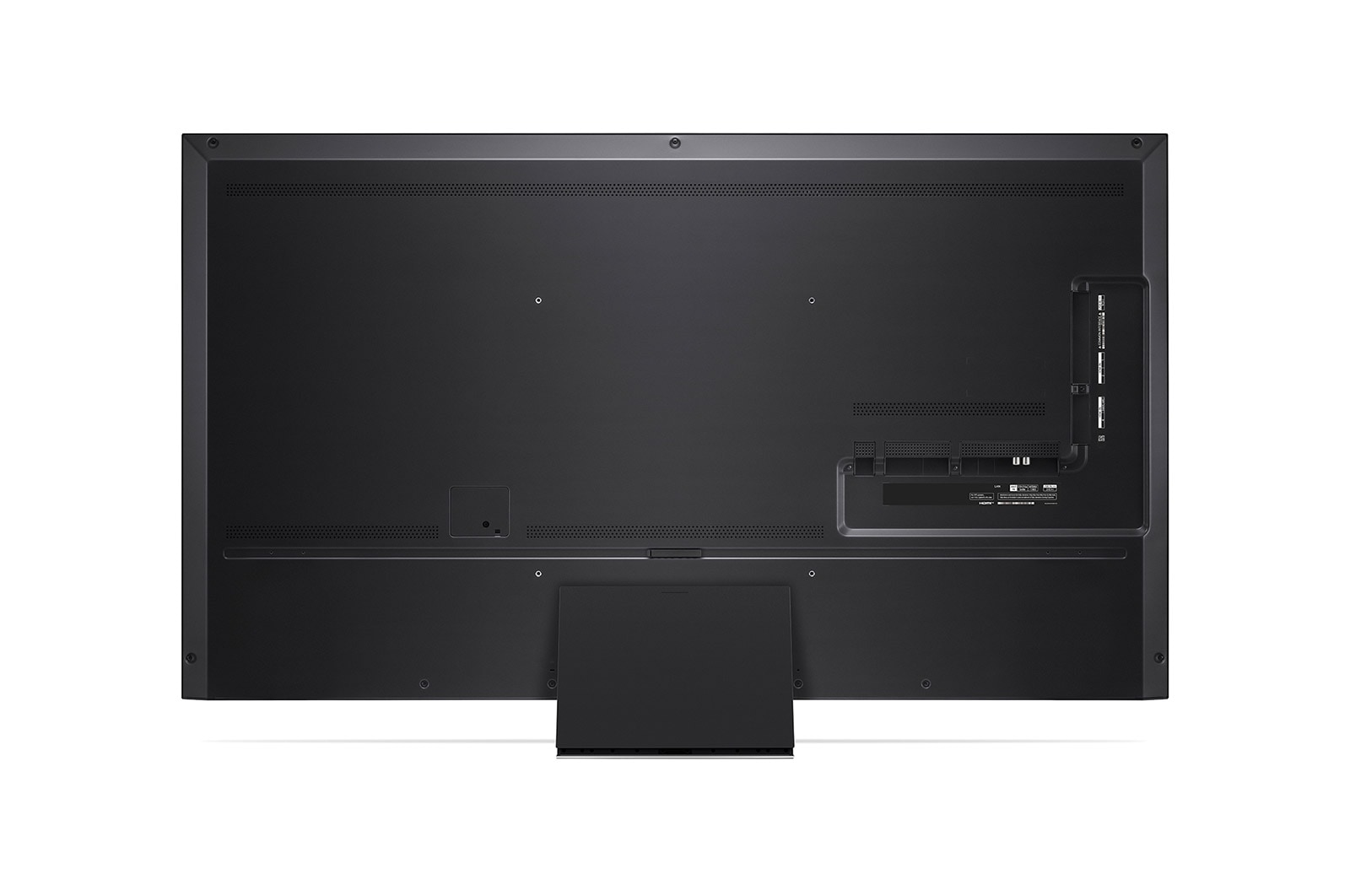 Vue latérale de la TV LG QNED, QNED90