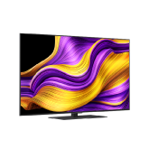 Left-facing side view of LG OLED evo AI G5 4K Smart TV.