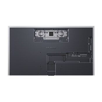 Rear view of LG OLED evo AI G5 4K Smart TV.