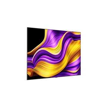 Left-facing side view of LG OLED evo AI G5 4K Smart TV.