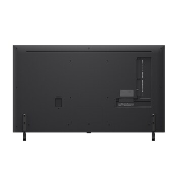 Vue arrière de la TV LG QNED evo