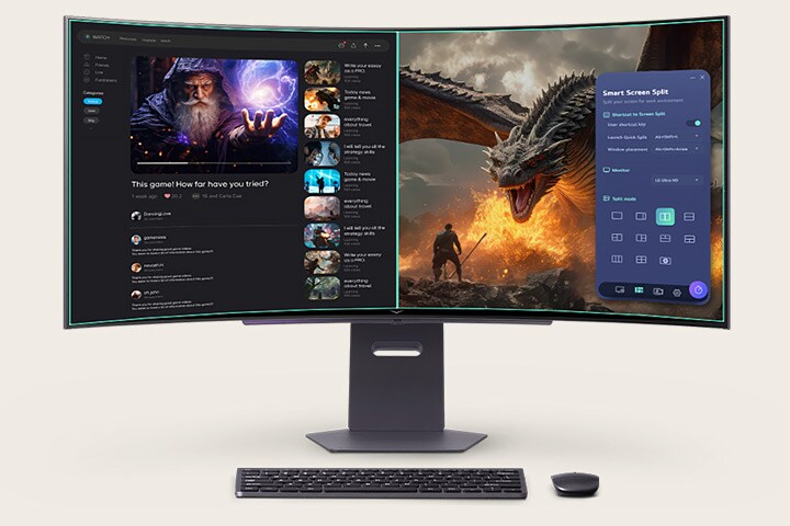 La vidéo animée montre comment l’application LG Switch optimise votre moniteur pour les jeux et le quotidien.