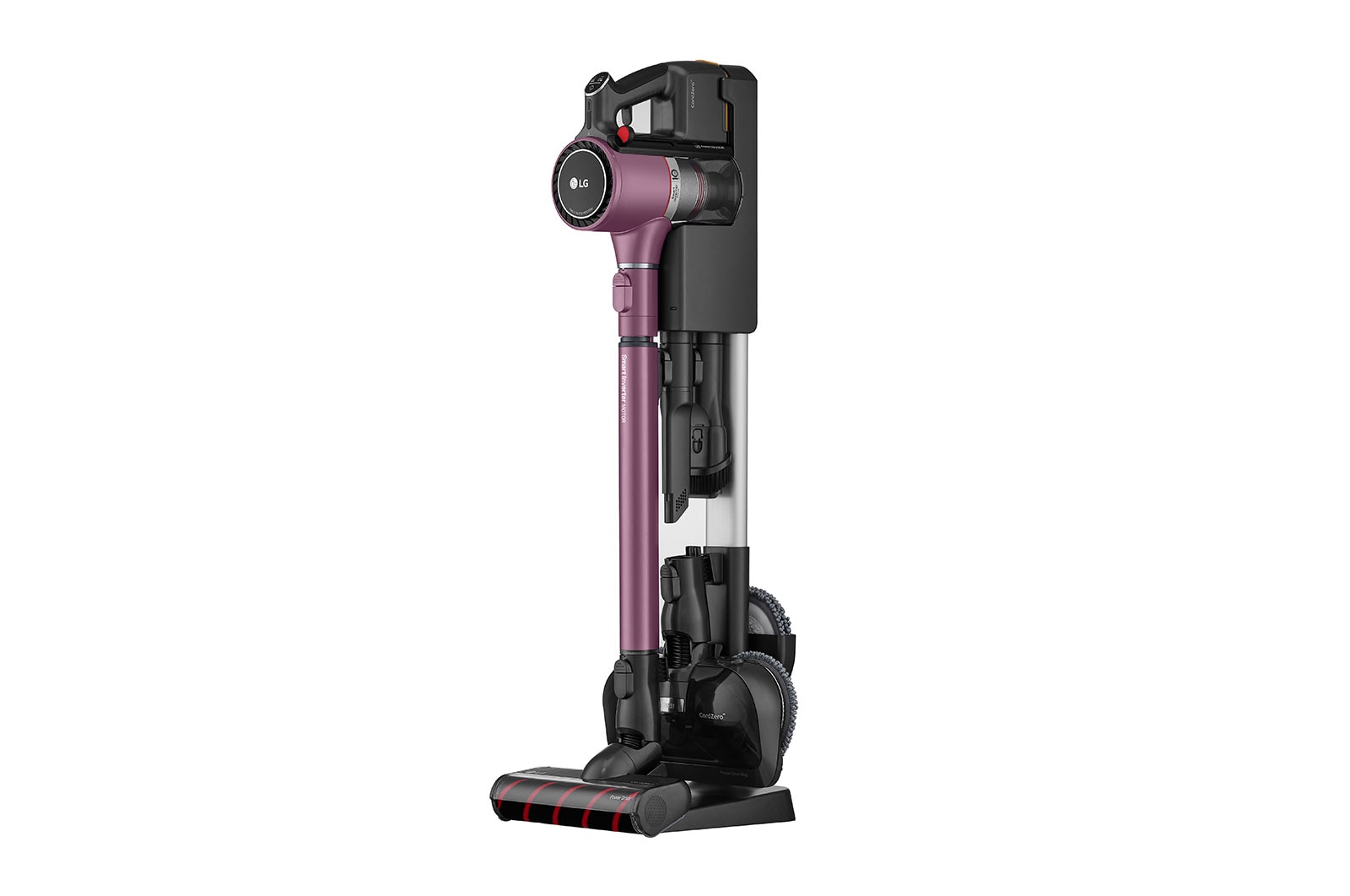 LG Aspirateur balai CordZero™ A9 Kompressor | 4 Brosses motorisées | 4 Accessoires, LG A9K-ULTRA1V