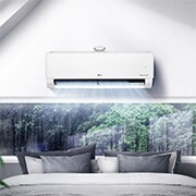 LG DELUXE PURE AIR Climatiseur Réversible 3,5 kW, WiFi, Purification de l'air, Chauffage, LG AP12RK