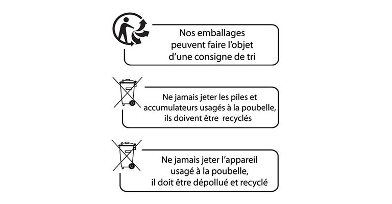 Consignes de Tri