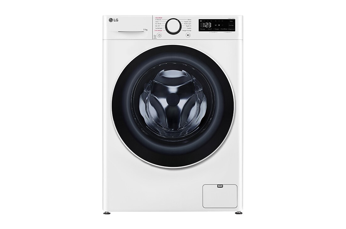 LG Lave-linge 11kg énergie A | Moteur intelligent AI Direct Drive™ , LG F14R50WHS