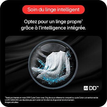 LG WashTower | Lave-linge 12kg | Sèche-linge 10kg, LG F214WT8GRBE