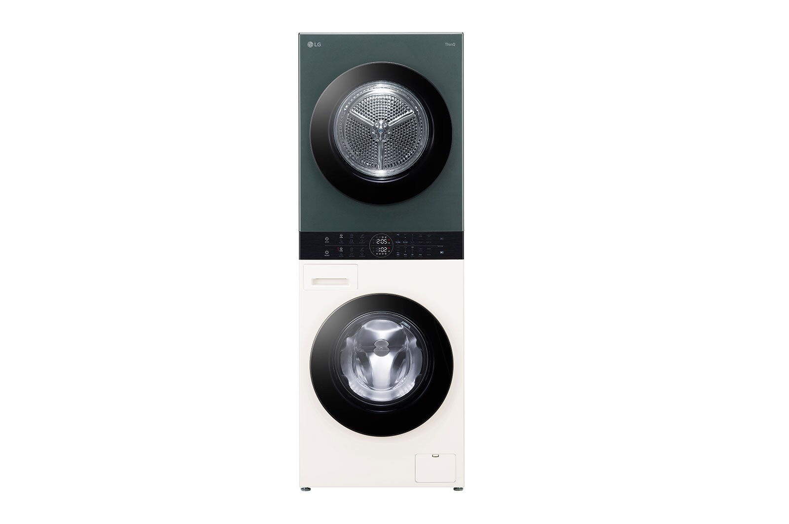 LG WashTower | Lave-linge 12kg | Sèche-linge 10kg, LG F214WT8GRBE