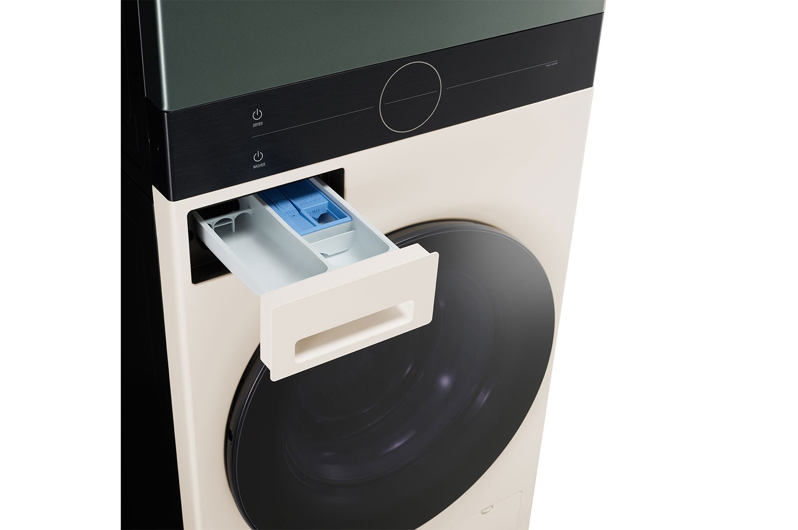LG WashTower | Lave-linge 12kg | Sèche-linge 10kg, LG F214WT8GRBE