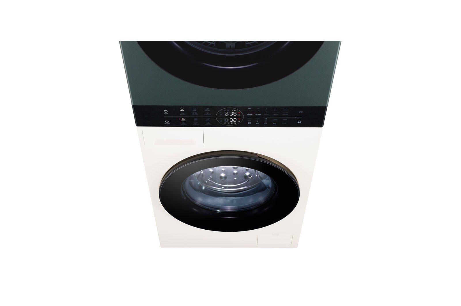 LG WashTower | Lave-linge 12kg | Sèche-linge 10kg, LG F214WT8GRBE