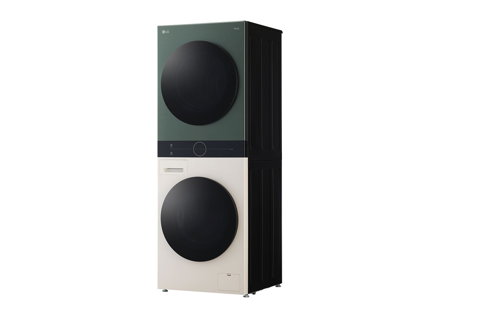 LG WashTower | Lave-linge 12kg | Sèche-linge 10kg, LG F214WT8GRBE
