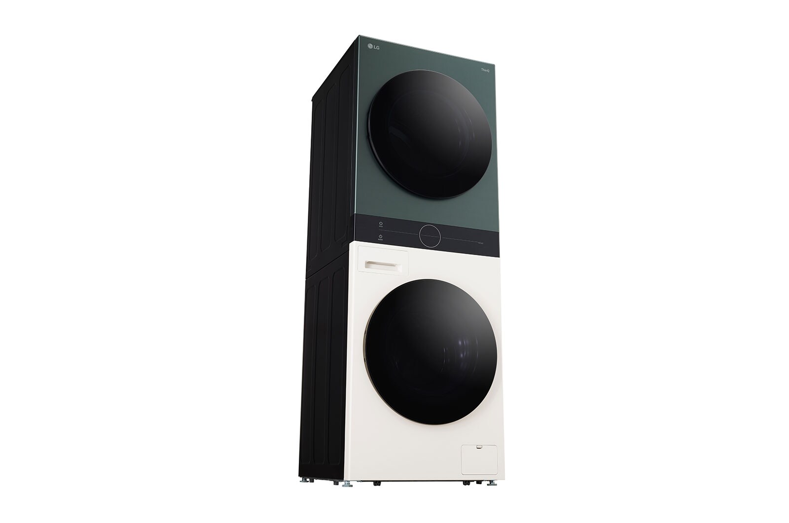 LG WashTower | Lave-linge 12kg | Sèche-linge 10kg, LG F214WT8GRBE