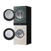 LG WashTower | Lave-linge 12kg | Sèche-linge 10kg, LG F214WT8GRBE