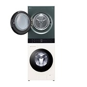 LG WashTower | Lave-linge 12kg | Sèche-linge 10kg, LG F214WT8GRBE