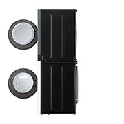 LG WashTower | Lave-linge 12kg | Sèche-linge 10kg, LG F214WT8GRBE