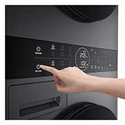 LG GBB72MCUDN Vue de côté