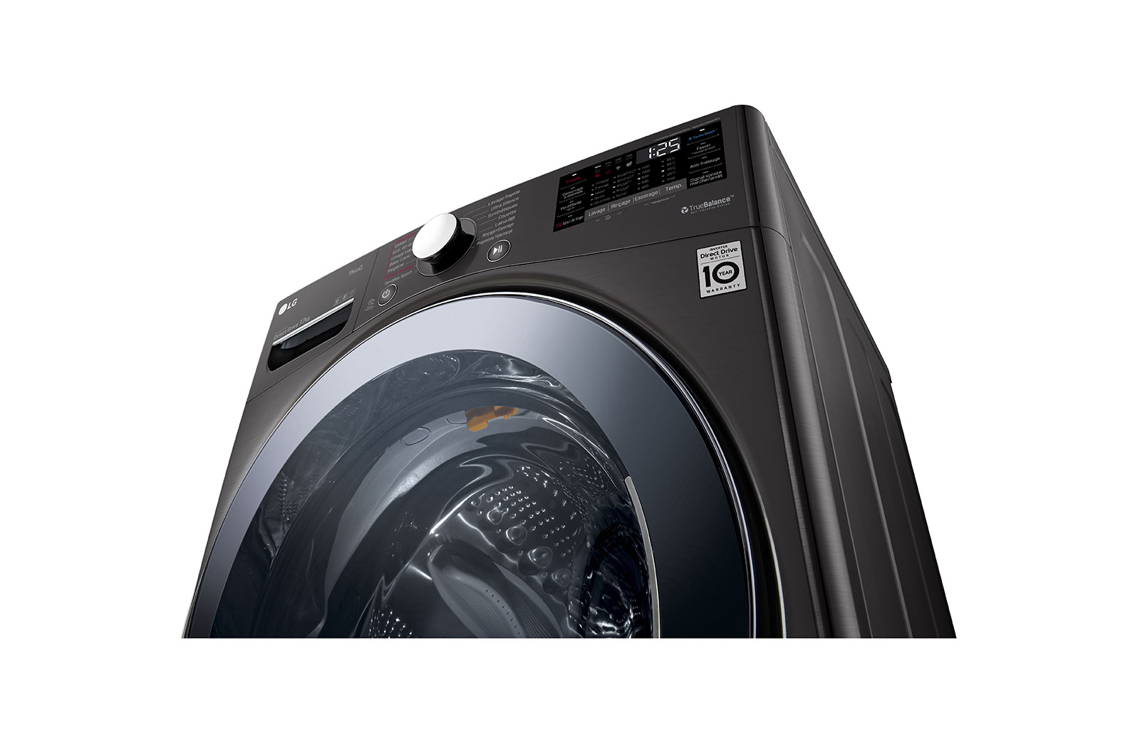 LG Lave-linge 17 kg | Steam™ | TurboWash™ | Wi-Fi | 6 Motion Direct Drive™ | E | Smart Diagnosis™ | Moteur Direct Drive™ garanti 10 ans, LG F71P12BS