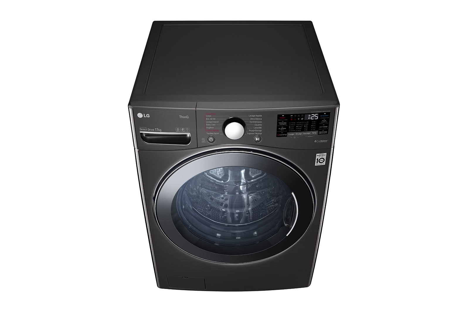 LG Lave-linge 17 kg | Steam™ | TurboWash™ | Wi-Fi | 6 Motion Direct Drive™ | E | Smart Diagnosis™ | Moteur Direct Drive™ garanti 10 ans, LG F71P12BS