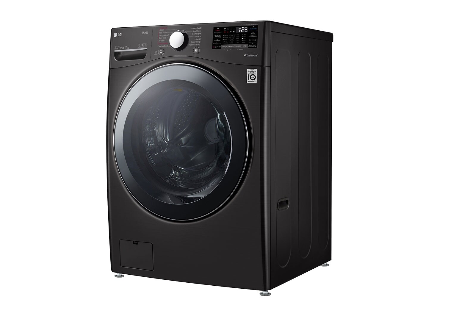 LG Lave-linge 17 kg | Steam™ | TurboWash™ | Wi-Fi | 6 Motion Direct Drive™ | E | Smart Diagnosis™ | Moteur Direct Drive™ garanti 10 ans, LG F71P12BS