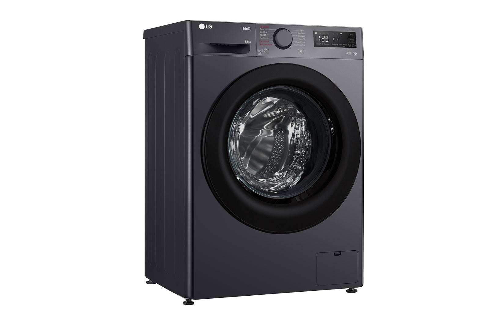 LG Lave-linge 8.5kg énergie A | Moteur intelligent AI Direct Drive™ | ThinQ, LG F82AV35MBS