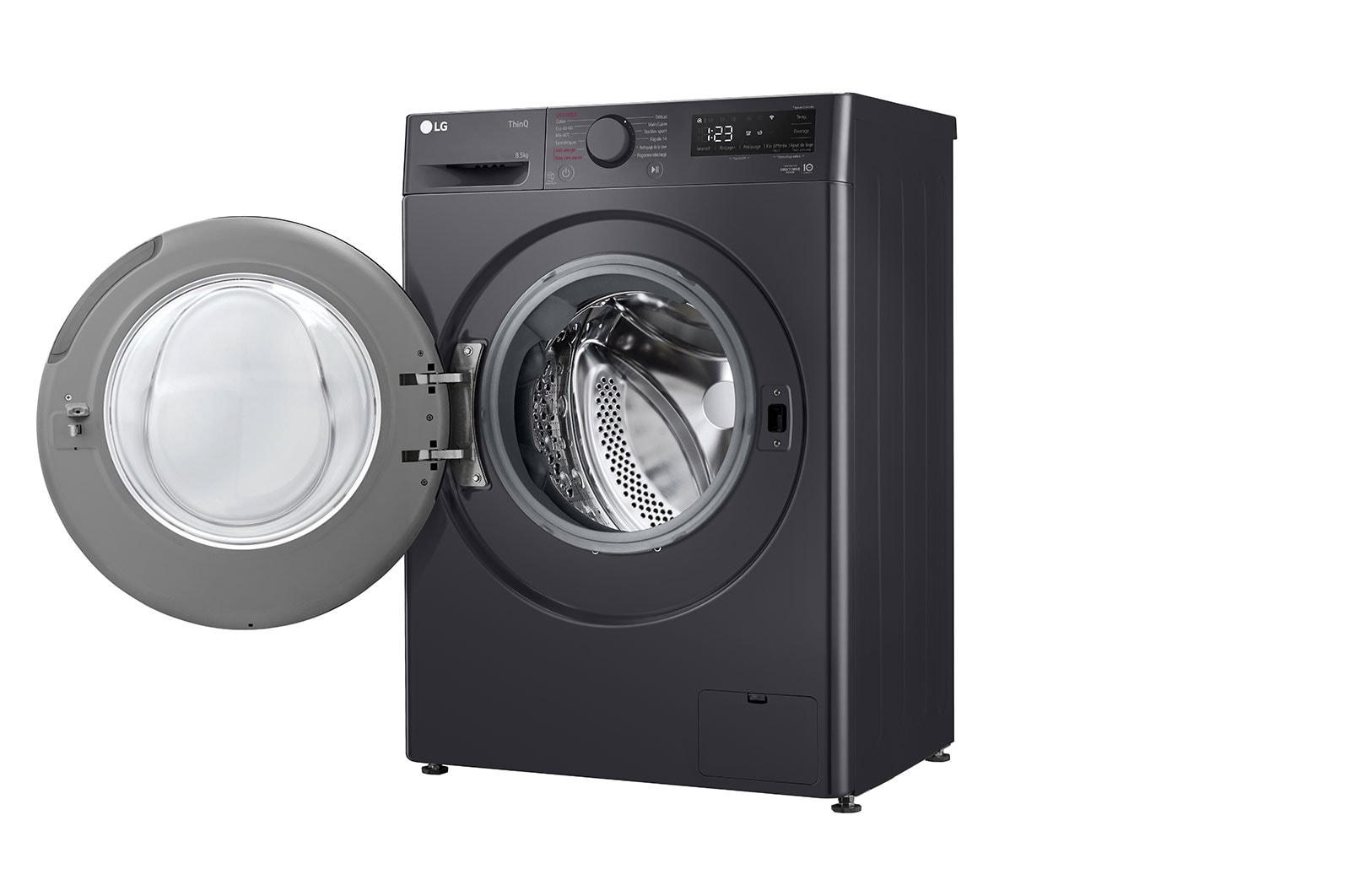 LG Lave-linge 8.5kg énergie A | Moteur intelligent AI Direct Drive™ | ThinQ, LG F82AV35MBS