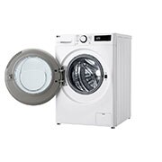 LG Lave-linge 9kg - 58L | Slim | Moteur intelligent AI Direct Drive™ garanti 10 ans | Steam™, LG F92SR50WHS