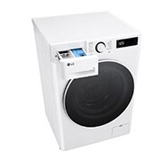 LG Lave-linge 9kg - 58L | Slim | Moteur intelligent AI Direct Drive™ garanti 10 ans | Steam™, LG F92SR50WHS