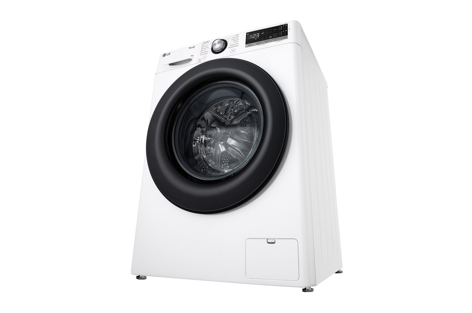 LG Lave-linge 9kg - 68L | Moteur intelligent AI Direct Drive™ garanti 10 ans | Dosage automatique ezDispense™, LG F94R35WHSA