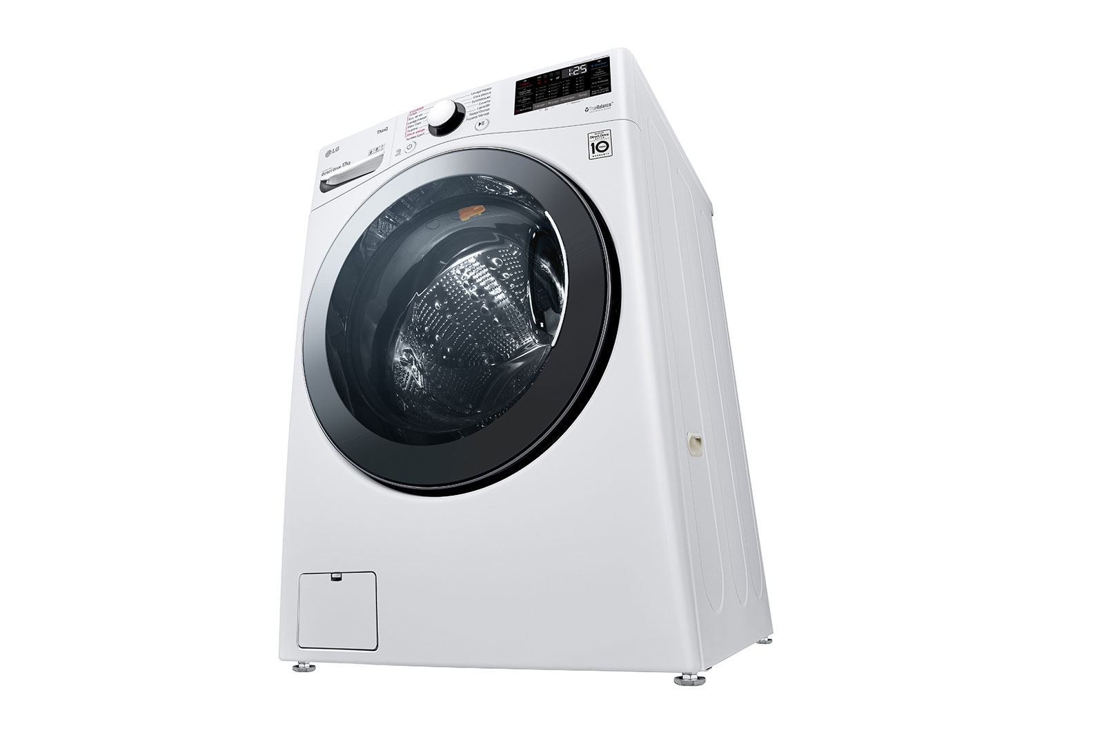 LG Lave-linge 17 kg | Steam™ | TurboWash™ | Wi-Fi | 6 Motion Direct Drive™ | E | Smart Diagnosis™ | Moteur Direct Drive™ garanti 10 ans, LG F71P12WHS