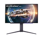 LG 26.5'' (67.32 cm) | Moniteur gaming OLED 16/9ème | Résolution QHD 2560 x 1440, LG 27GR95QE-B