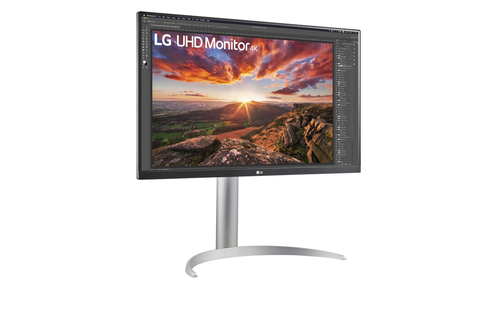 LG 27'' (68 cm) | Moniteur LED IPS | Résolution UHD 4K 3840x2160, LG 27UP85NP-W