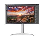 LG 27'' (68 cm) | Moniteur LED IPS | Résolution UHD 4K 3840x2160, LG 27UP85NP-W