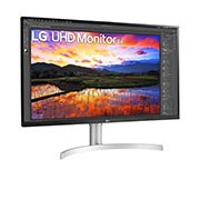 LG 31.5'' (80 cm) | Moniteur LED IPS | Résolution 4K 3840x2160, LG 32UN650P-W