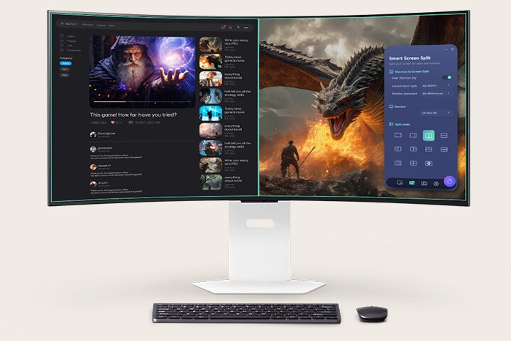 La vidéo animée montre comment l’application LG Switch optimise votre moniteur pour les jeux et le quotidien.