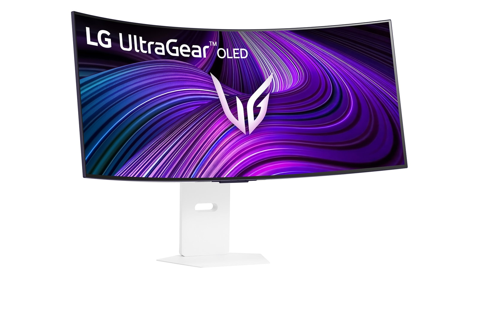 vue latérale de +15 degrés du moniteur incliné
