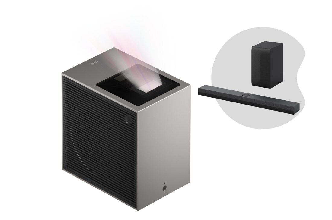 LG Pack | LG CineBeam S + LG Soundbar S70TY, LG PU615U.S70TY