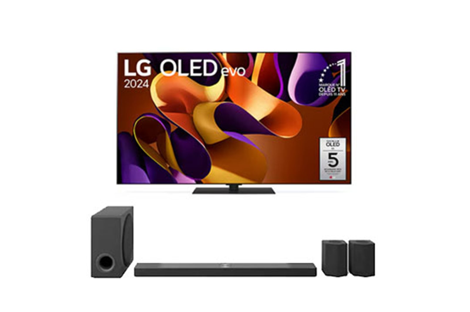 LG Pack | TV OLED55G46LS+ Barre de son S95TR, LG OLED55G46LS.S95TR