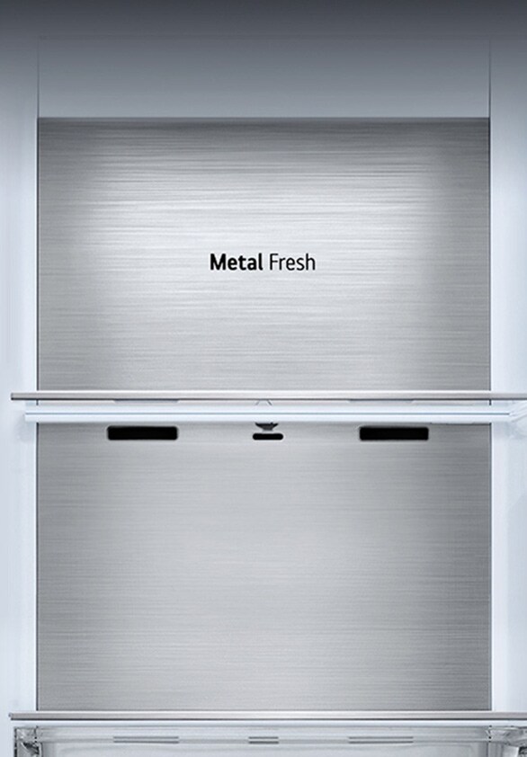 Metal Fresh™est un « design en métal laminé » appliquée sur l’évent d’air froid