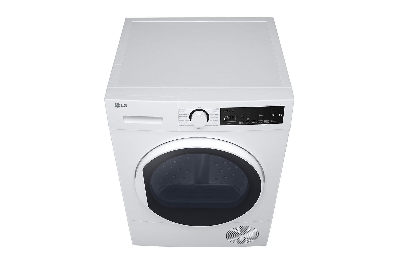 LG RH8D13WH Vue du desssus