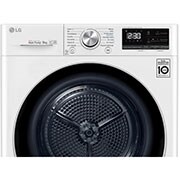 LG Sèche-linge 9kg | A+++ | Condenseur Autonettoyant | Compresseur DUAL Inverter et moteur Inverter garanti 10 ans, LG RH9V71WHN