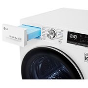 LG Sèche-linge 9kg | A+++ | Condenseur Autonettoyant | Compresseur DUAL Inverter et moteur Inverter garanti 10 ans, LG RH9V71WHN