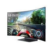 LG TV LG OLED Flex | 2022 | 42'' (106 cm) | UHD | α9 Gen5 AI 4K, LG 42LX3Q6LA