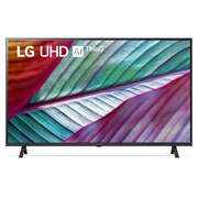 Vue avant du téléviseur UHD de LG
