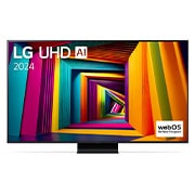 LG TV LG LED | 2024 | 65" (164 cm) | 4K UHD AI | Processeur α5 AI 4K Gen7, LG 65UT91006LA