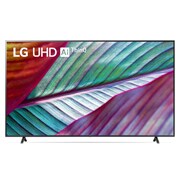 Vue avant du téléviseur UHD de LG