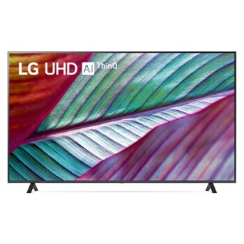 Vue avant du téléviseur UHD de LG