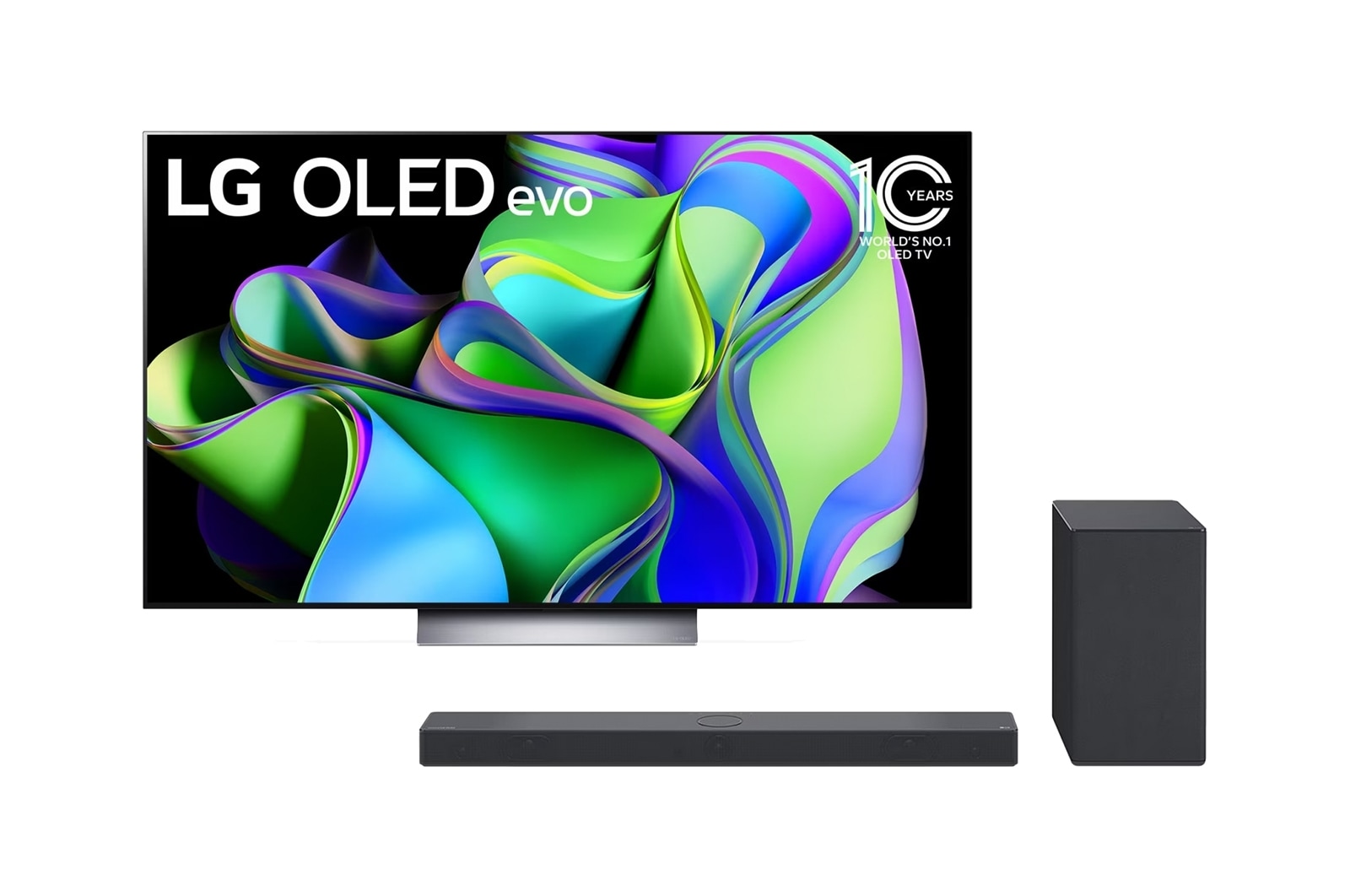 LG Pack | TV OLED65C35LA + Barre de son SC9S, LG OLED65C35LA.SC9S