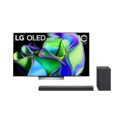 LG Pack | TV OLED65C35LA + Barre de son SC9S, LG OLED65C35LA.SC9S