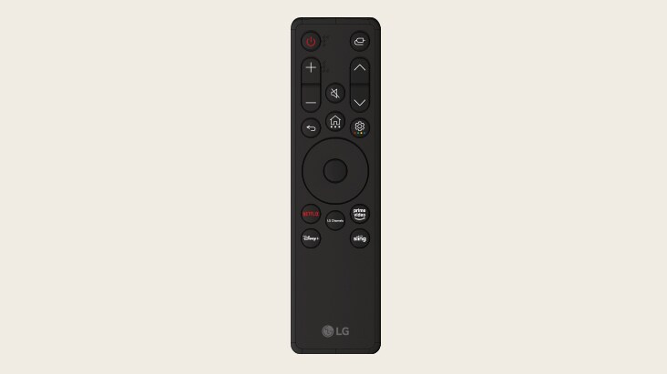 black TV remote control image