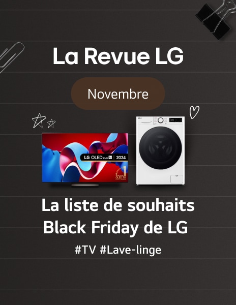 La Wishlist de Black Friday des Marketeurs de LG